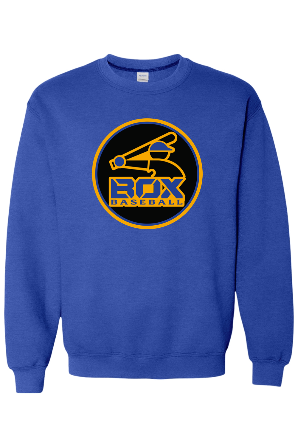 Jet Box Baseball DTF Heavy Blend Crewneck Sweatshirt