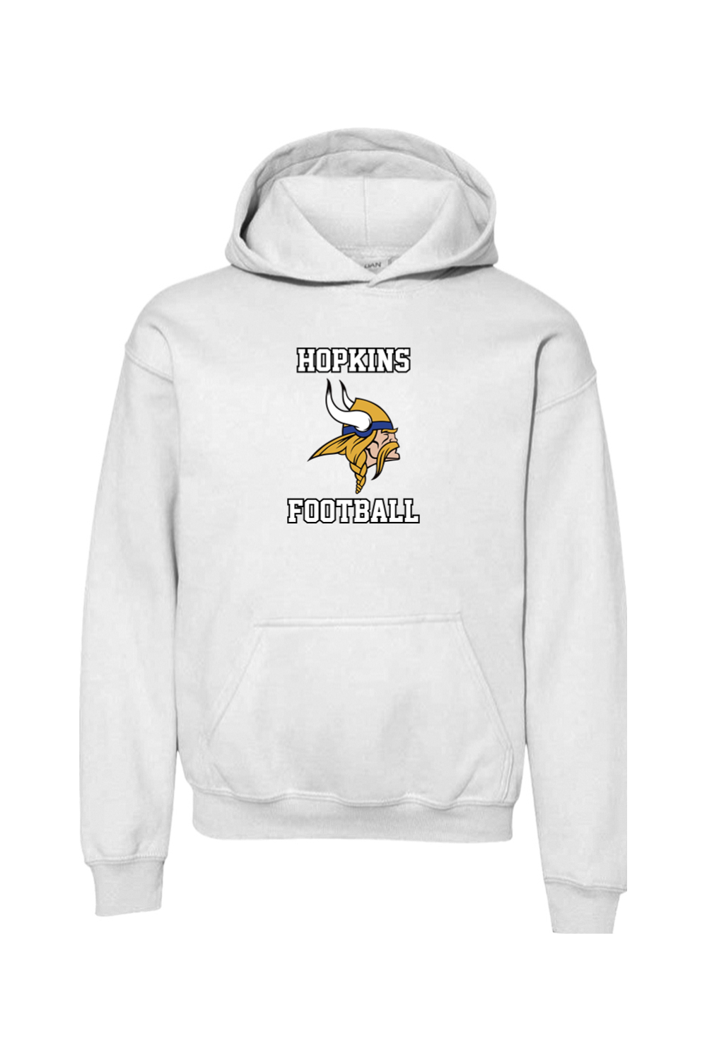 Hopkins High School Football DTF Youth Heavy Blend Hooded Sweatshirt