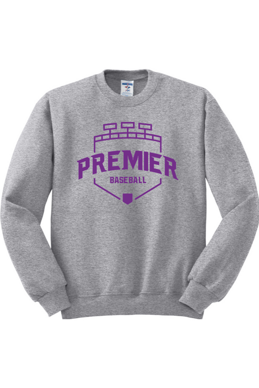 Premier Baseball AZ Crewneck Sweatshirt - Purple Logo