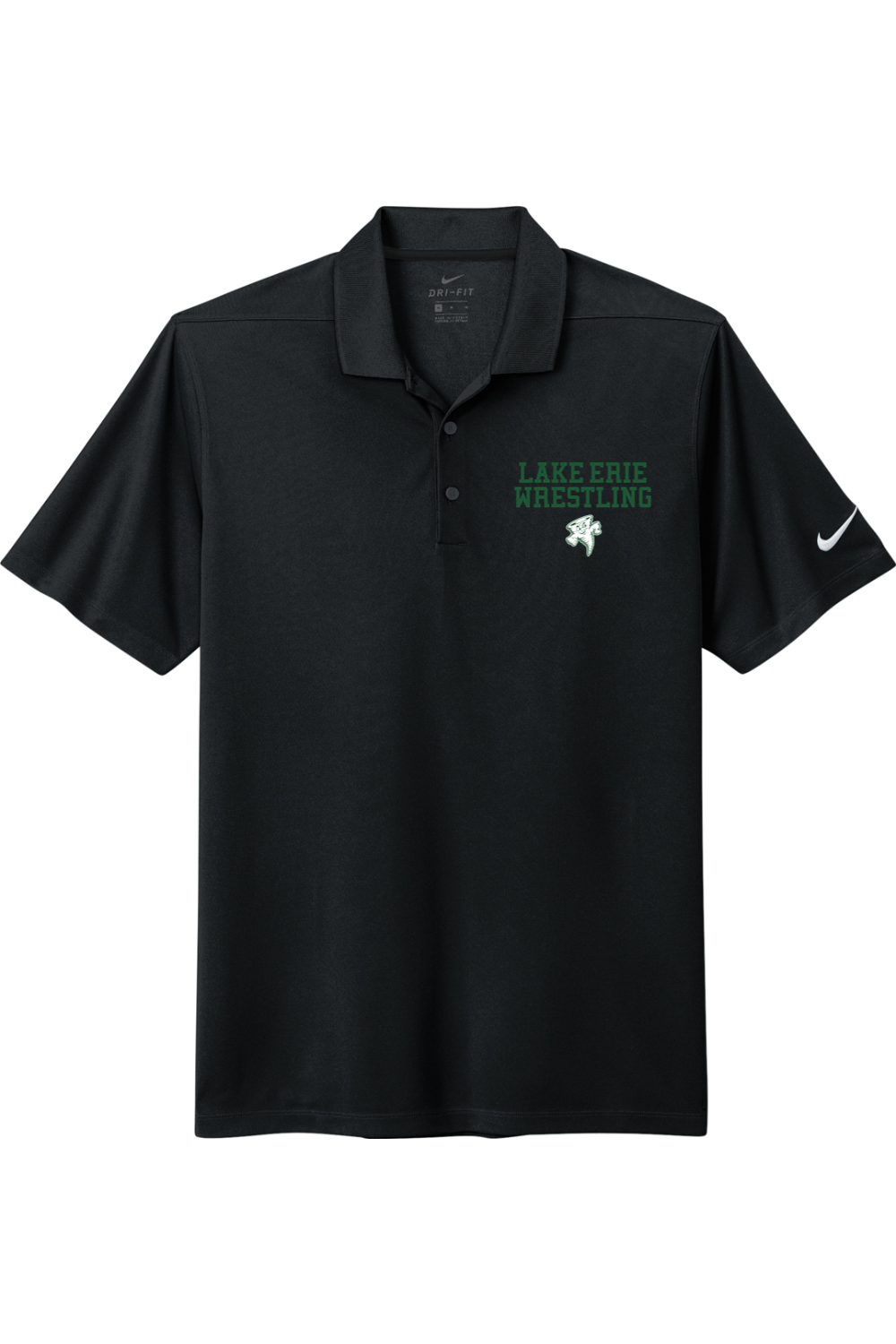 Lake Erie Wrestling DTF Nike Dri-FIT Micro Pique 2.0 Polo