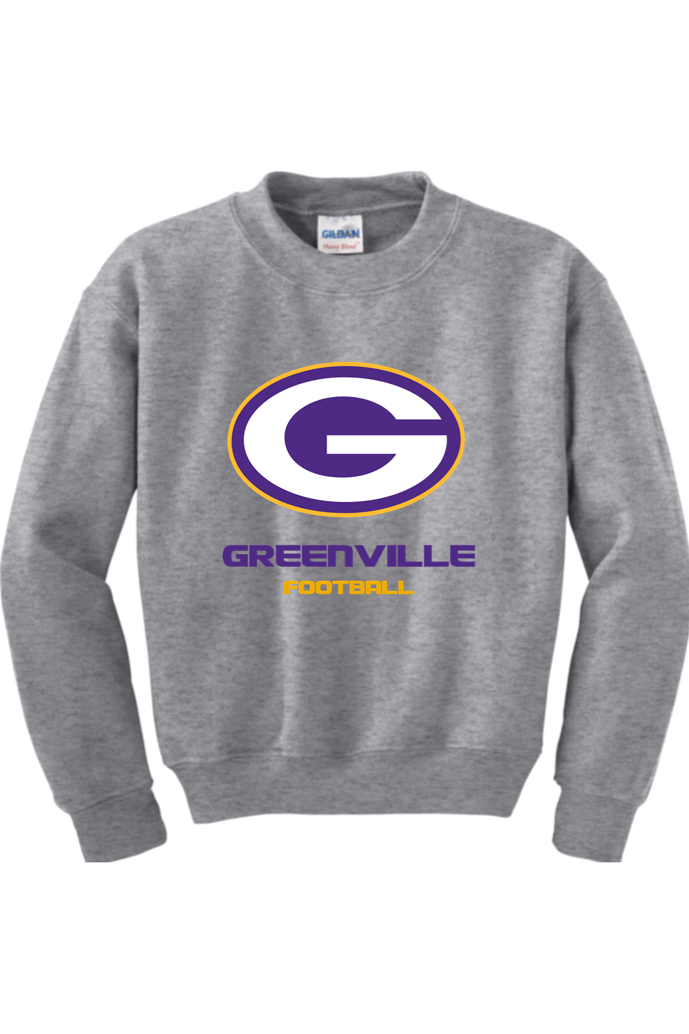 Greenville Football Youth Heavy Blend Crewneck Sweatshirt