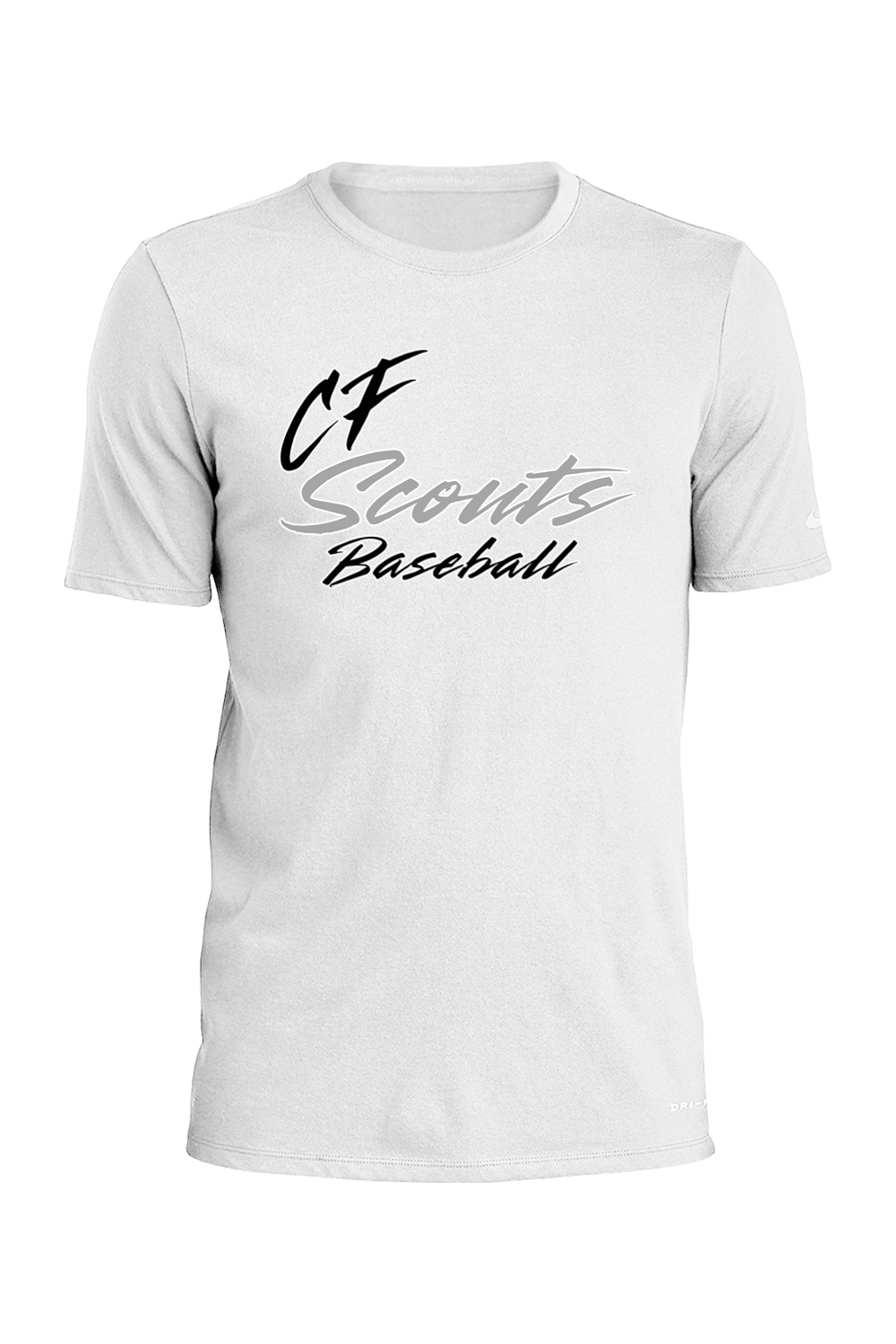 CF Scouts Baseball DTF Nike Dri-FIT Cotton/Poly Tee