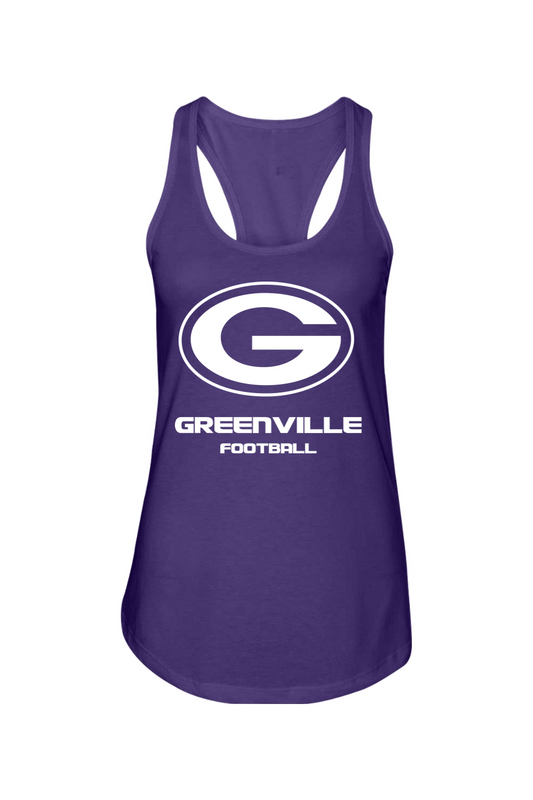 Greenville Football Ladies Racerback Tank
