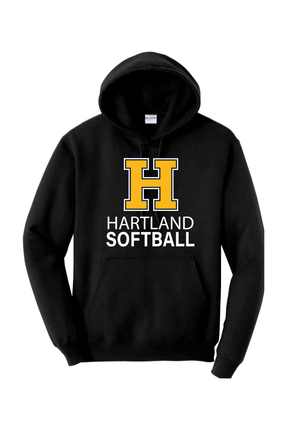 Hartland Softball Heavy Blend Hooded Sweatshirt
