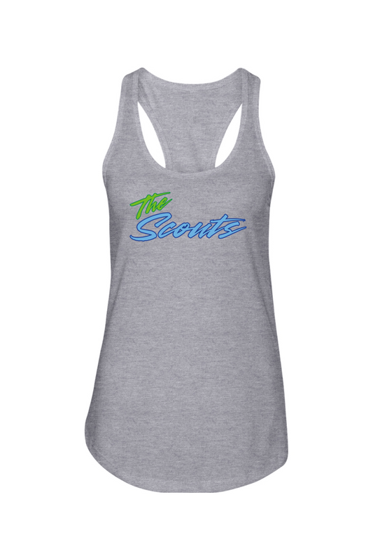 CF Scouts Baseball DTF Ladies Racerback Tank