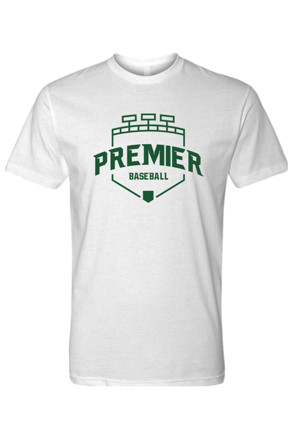Premier Baseball OR CVC Crew Tee - Green Logo