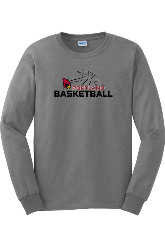 Portland Raider Basketball Long Sleeve T-Shirt