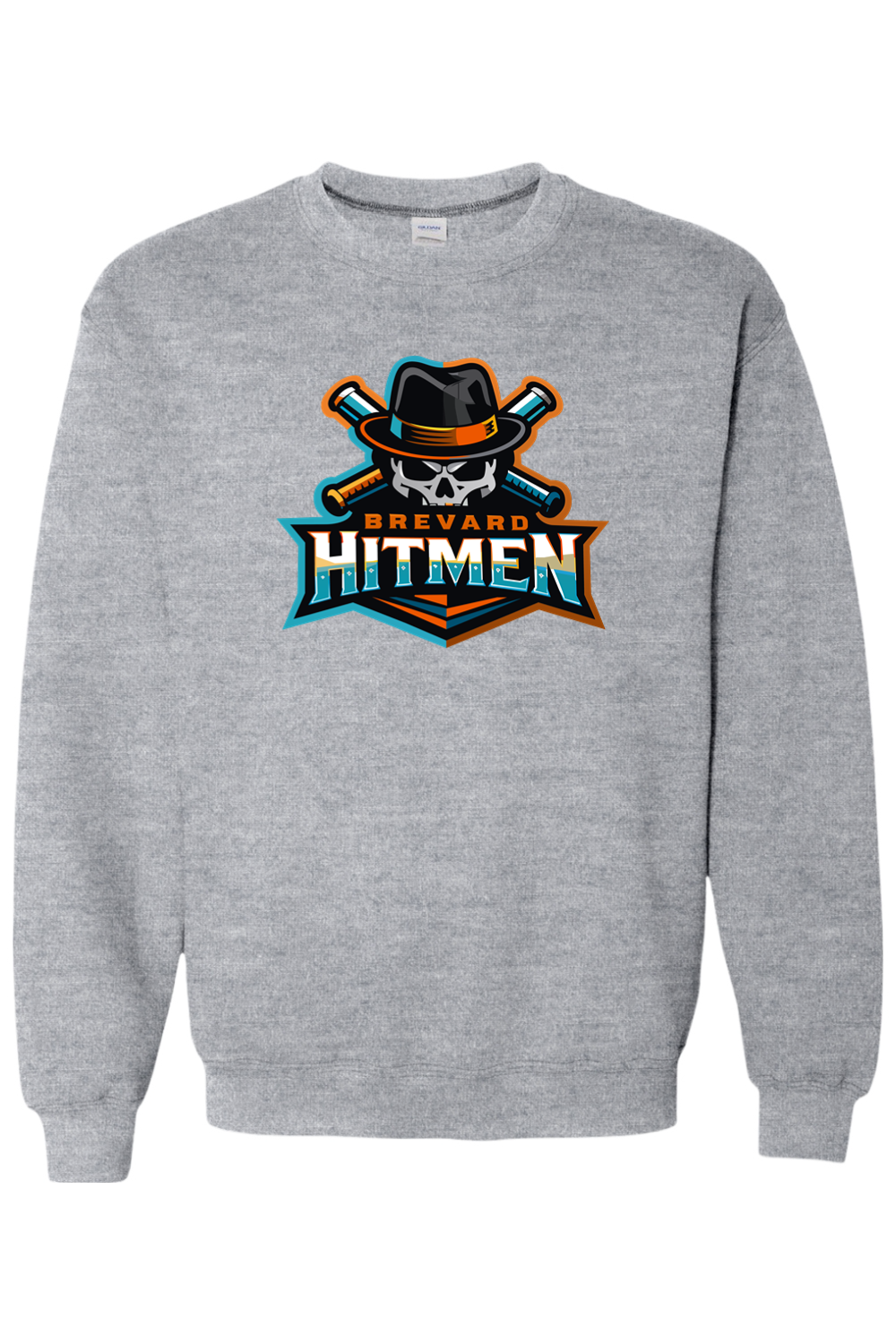 Brevard Hitmen DTF Heavy Blend Crewneck Sweatshirt
