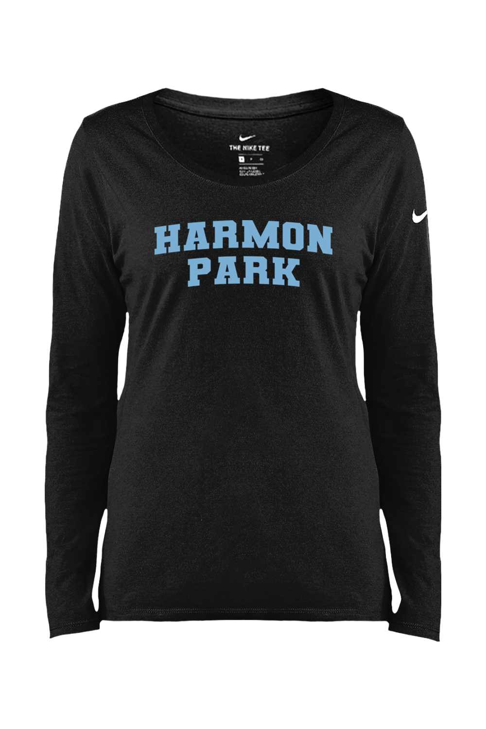 Harmon Park Ladies Core Cotton Long Sleeve Scoop Neck Tee