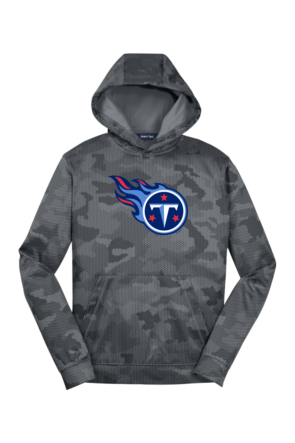 Weddington Titans Youth CamoHex Fleece Hooded Pullover
