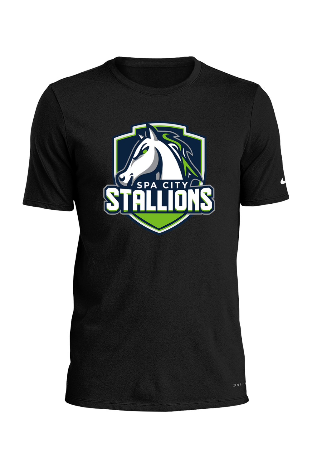 Spa City Stallions DTF Nike Dri-FIT Cotton/Poly Tee