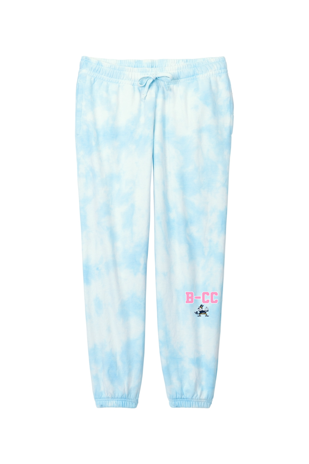 B-CC Wrestling DTF Ladies Beach Wash Cloud Tie-Dye Sweatpant