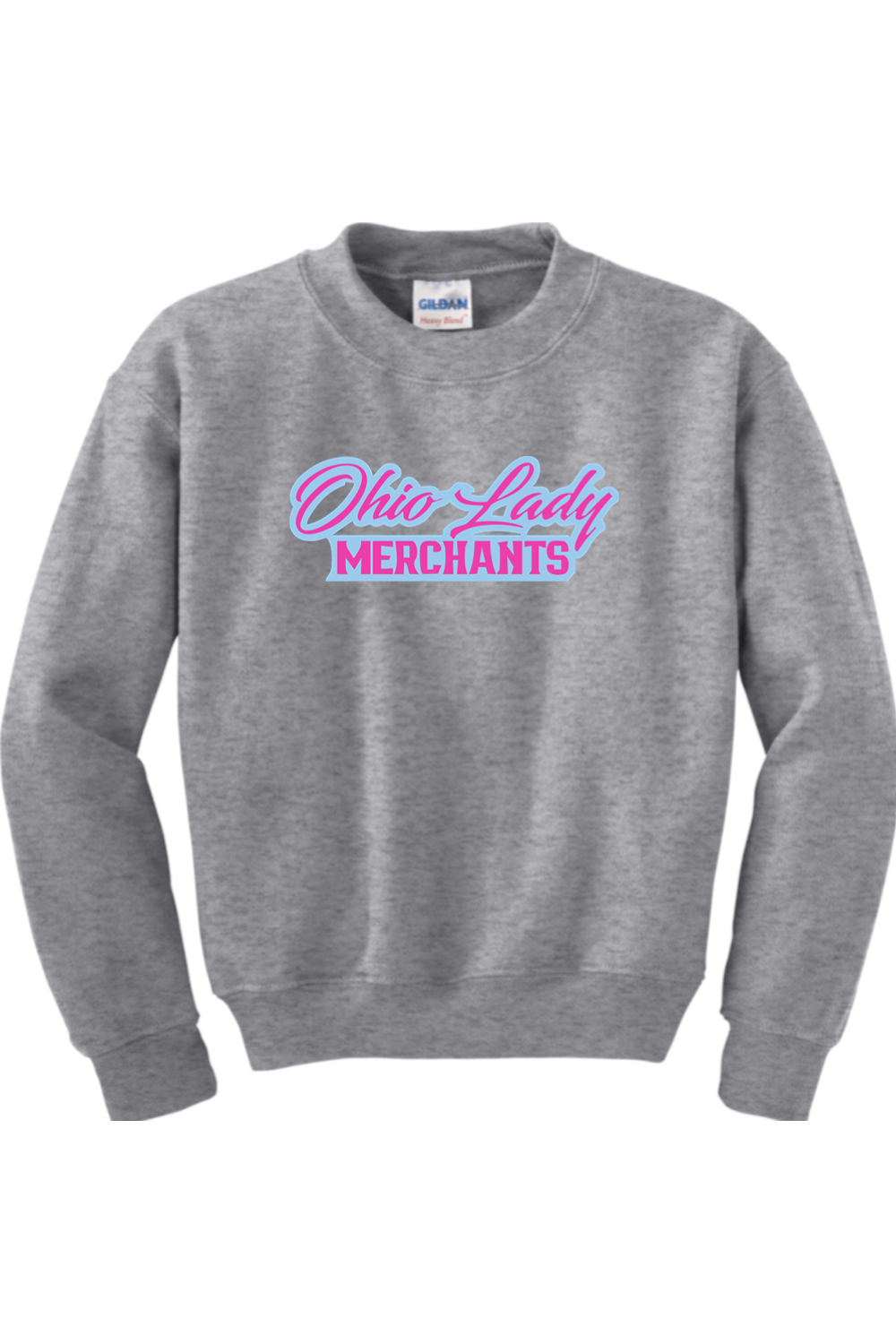 Ohio Lady Merchants Youth Heavy Blend Crewneck Sweatshirt