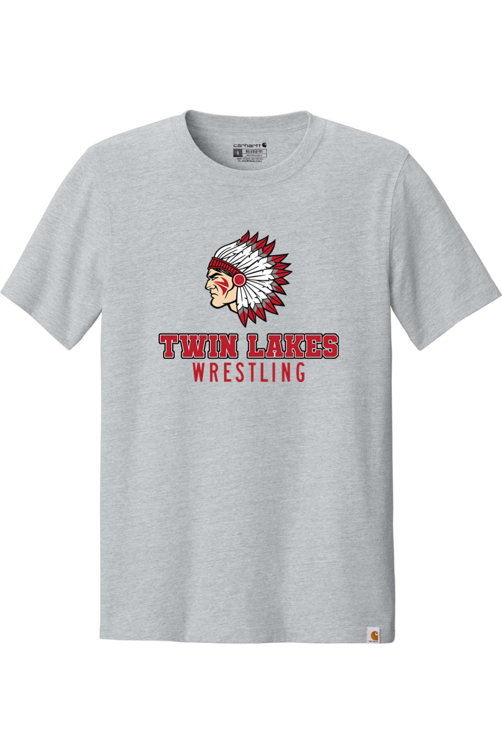 Twin Lakes Wrestling DTF Carhartt Short Sleeve T-Shirt