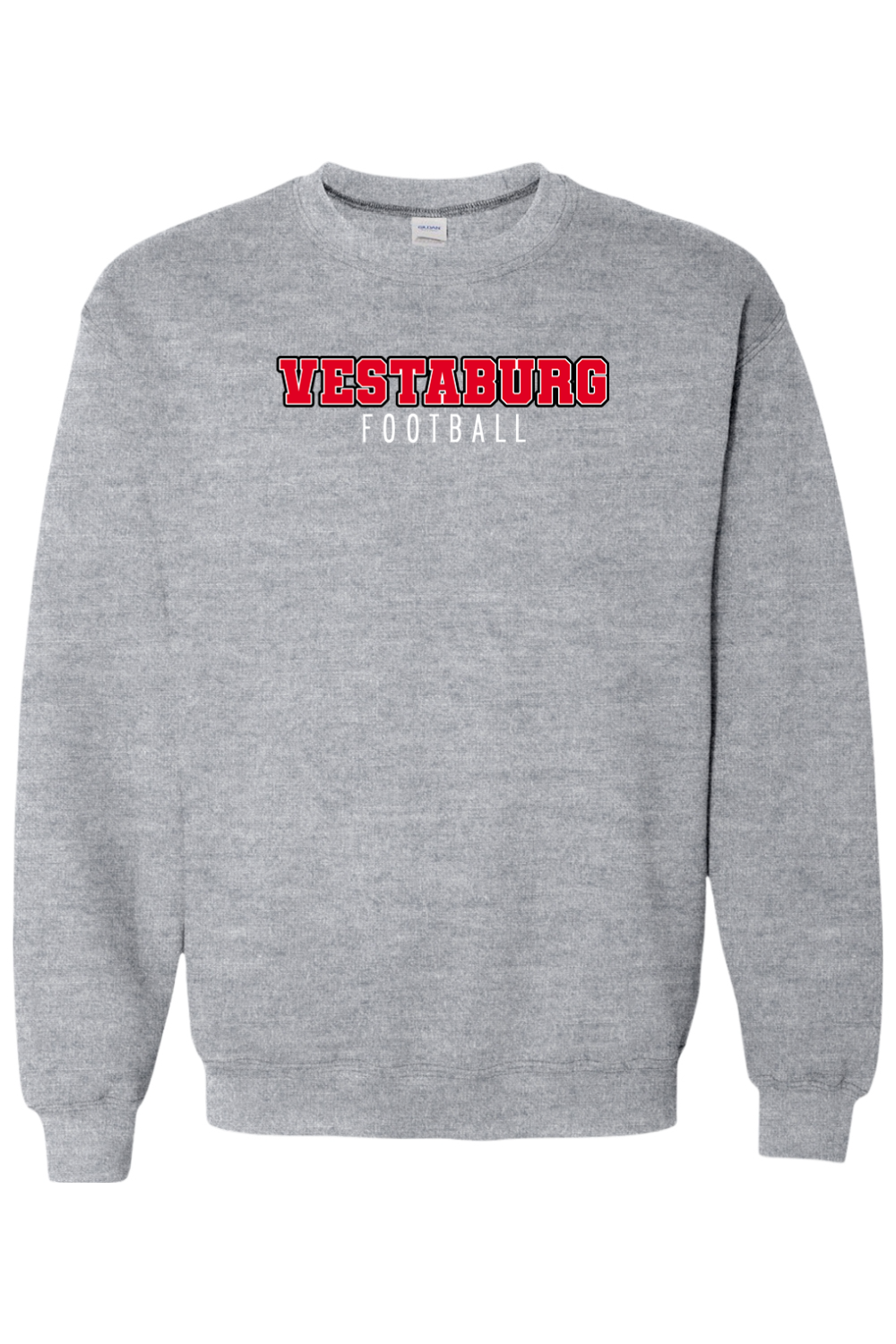 Vestaburg Football DTF Heavy Blend Crewneck Sweatshirt