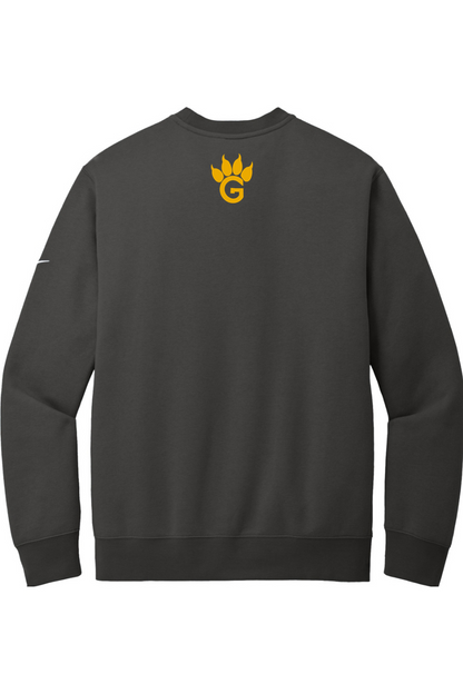 Gwinn Wrestling DTF Nike Club Fleece Sleeve Swoosh Crew