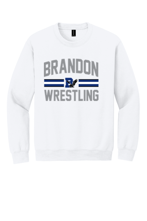 Brandon MS Wrestling DTF Heavy Blend Crewneck Sweatshirt