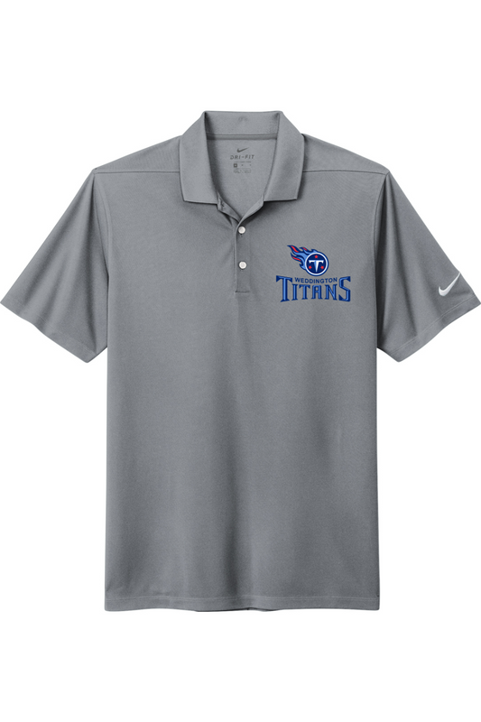 Weddington Titans Football DTF Nike Dri-FIT Micro Pique 2.0 Polo