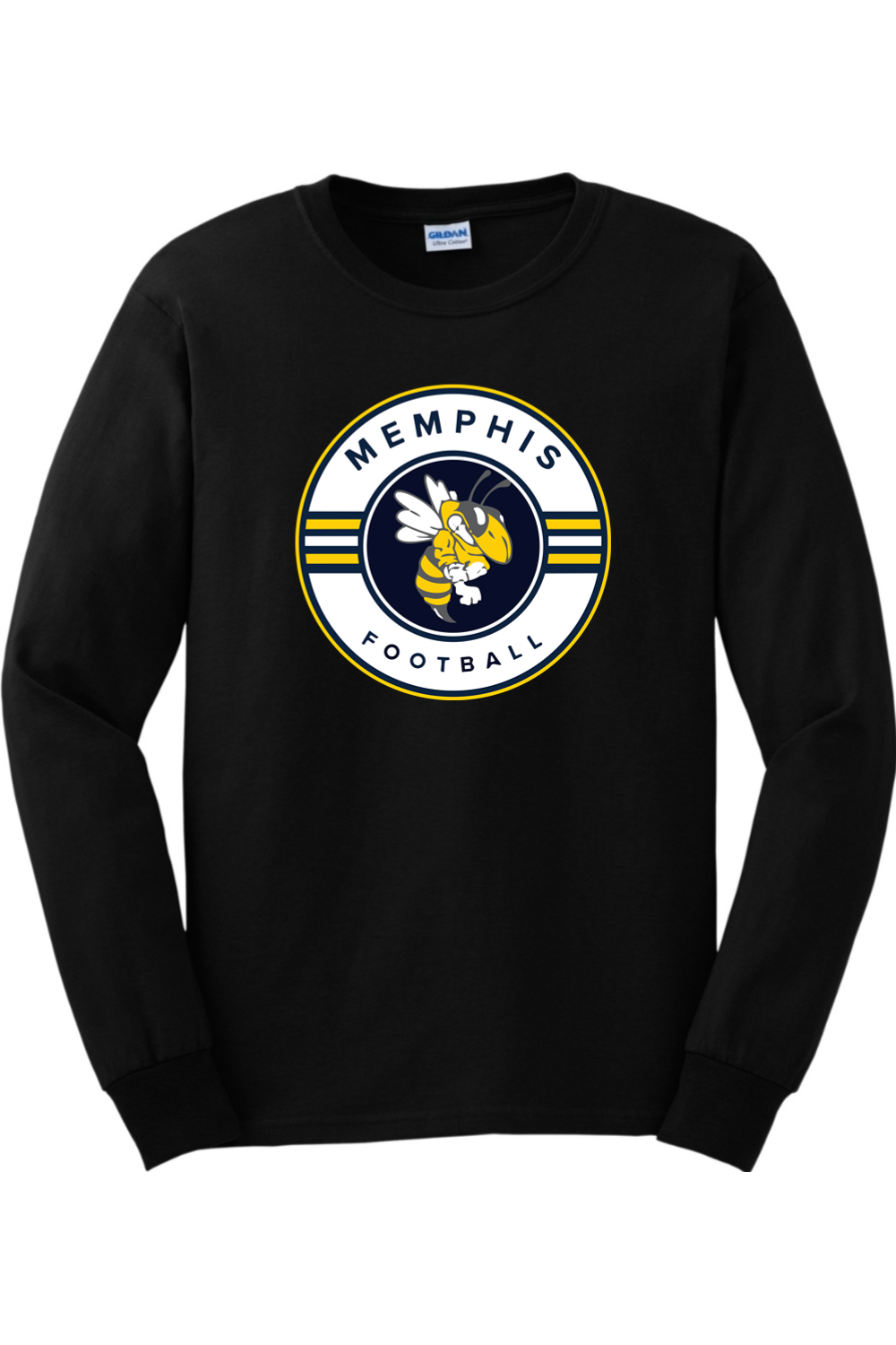Memphis Football DTF Ultra Cotton Long Sleeve T-Shirt