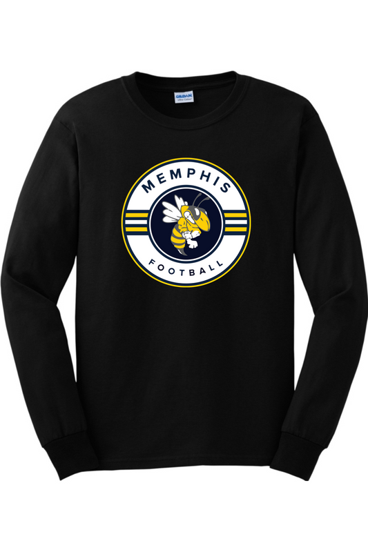 Memphis Football DTF Ultra Cotton Long Sleeve T-Shirt