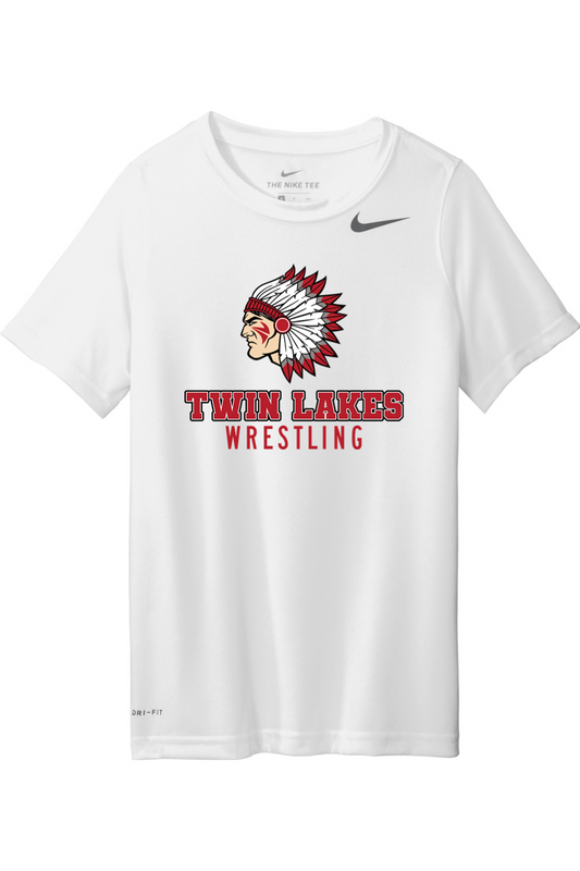 Twin Lakes Wrestling DTF Nike Youth Team rLegend Tee
