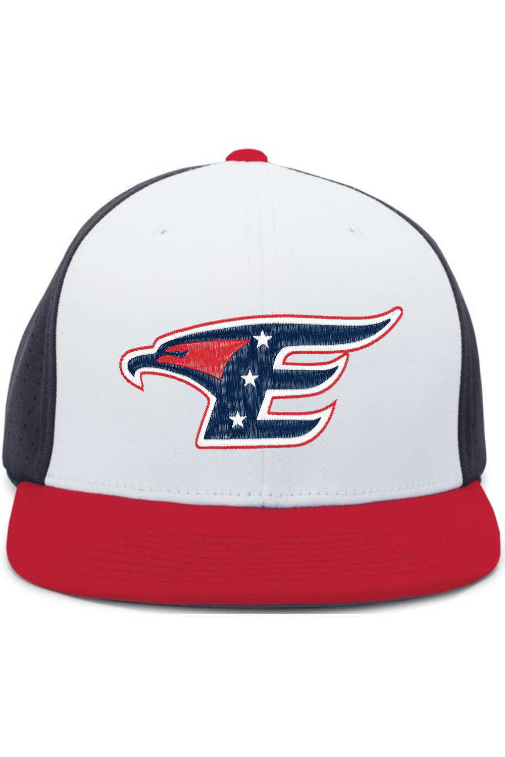 Watervliet Eagles Baseball Pacific Headwear Perforated F3 Performance Flexfit Cap (Fulfill)