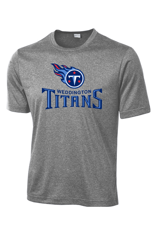 Weddington Titans Football DTF Heather Contender Tee