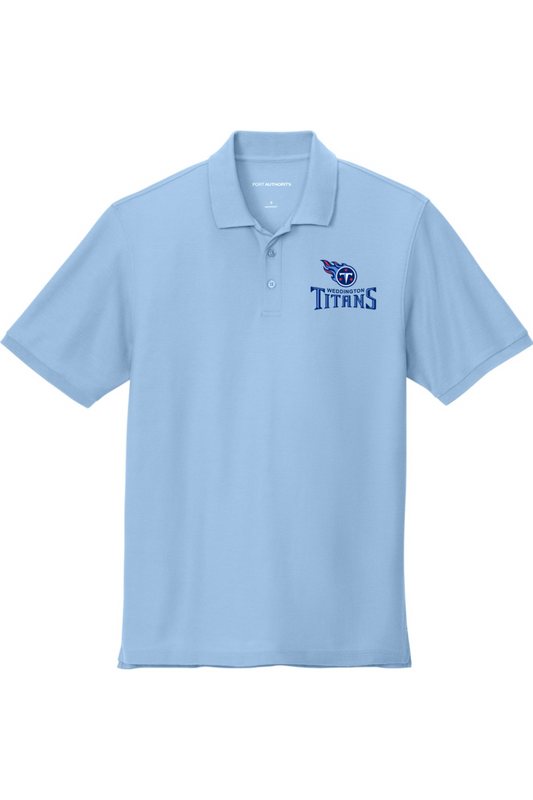 Weddington Titans Football DTF Wearever Signature Pique Polo