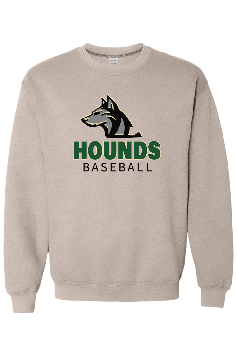 Hounds Baseball Heavy Blend Crewneck Sweatshirt