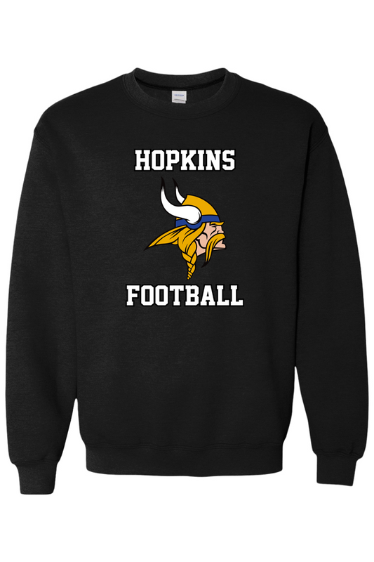 Hopkins Football DTF Heavy Blend Crewneck Sweatshirt