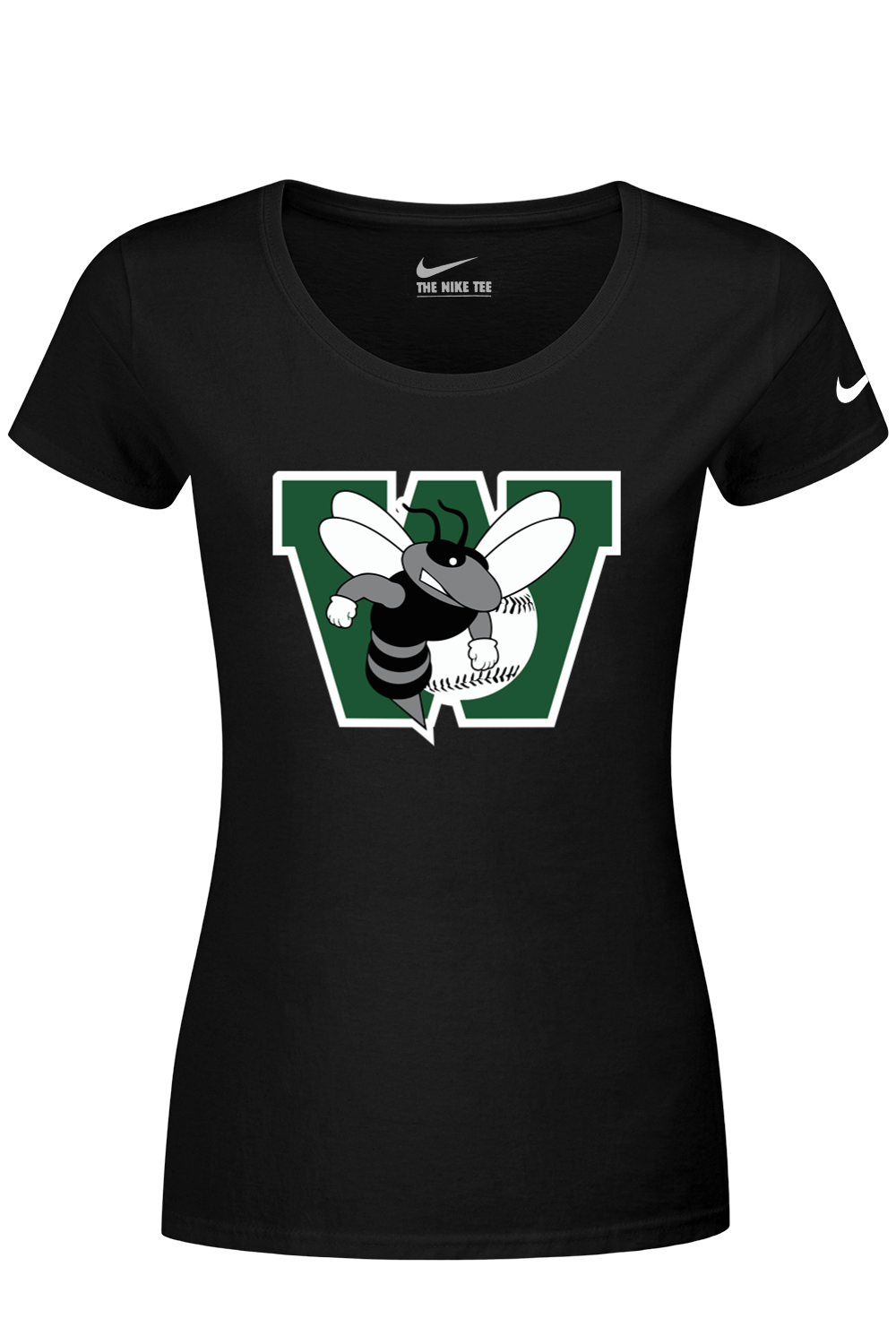 Williamston Stings Nike Ladies Dri-FIT Cotton/Poly Scoop Neck Tee