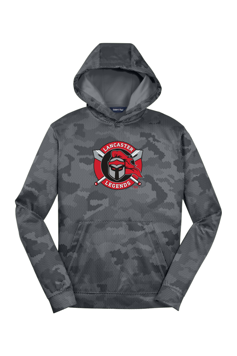 Lancaster Legends Youth CamoHex Fleece Hooded Pullover
