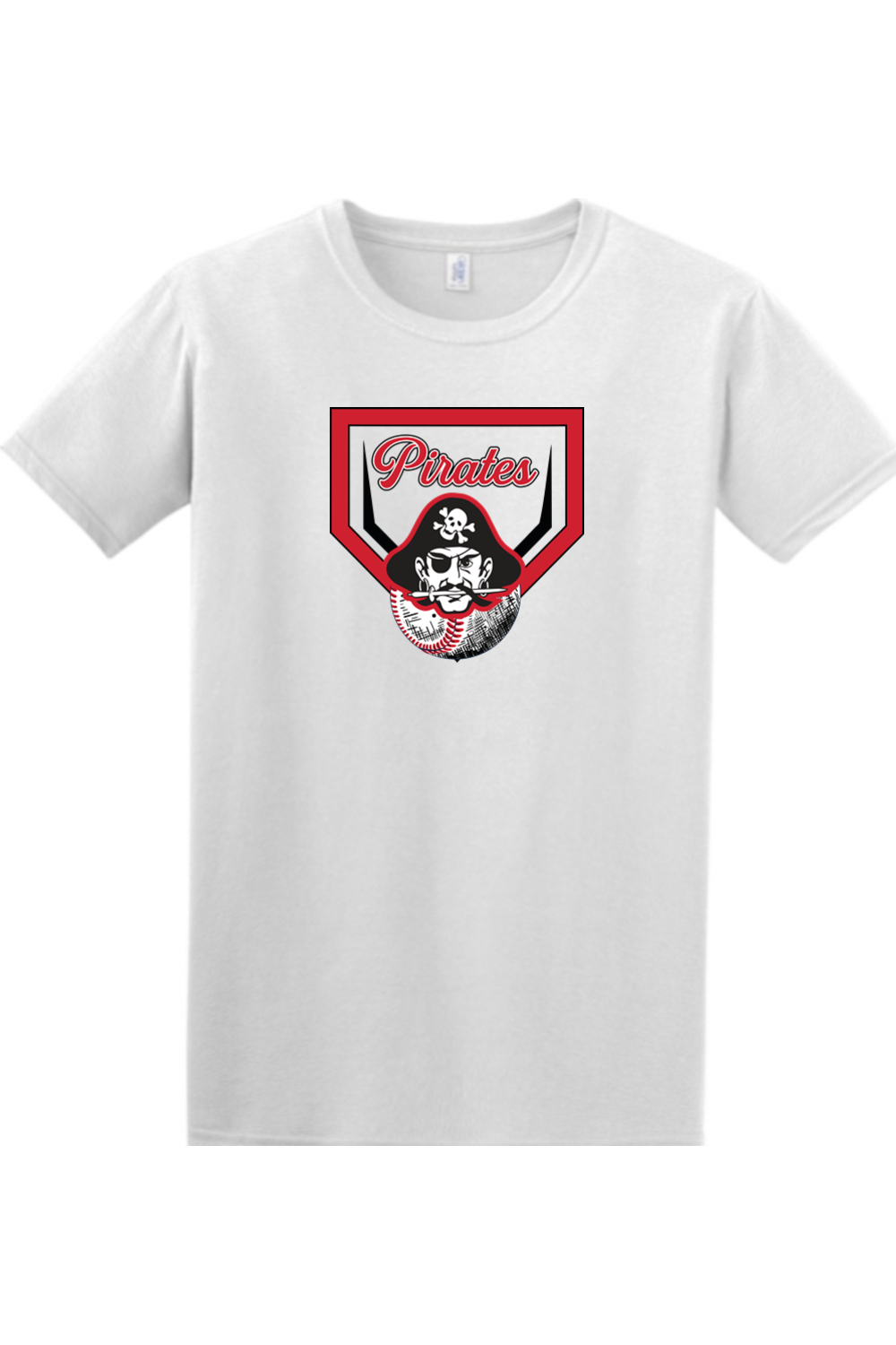 Cardington Pirates Softball DTF Softstyle T-Shirt