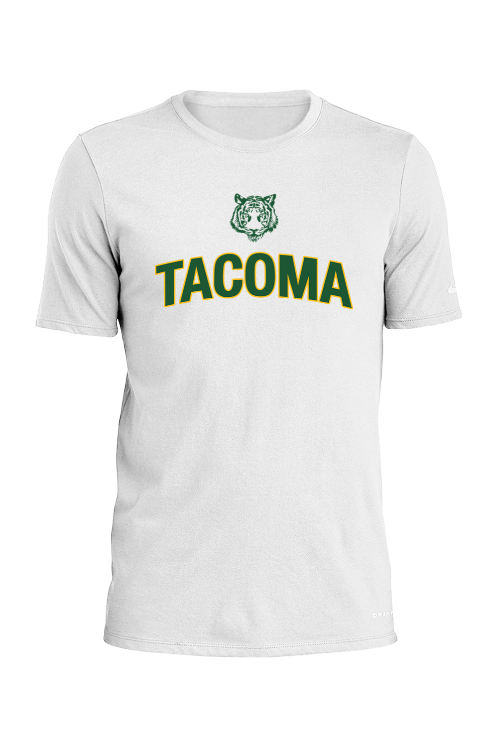 Tacoma Tigers Basketball DTF Nike Dri-FIT Cotton/Poly Tee