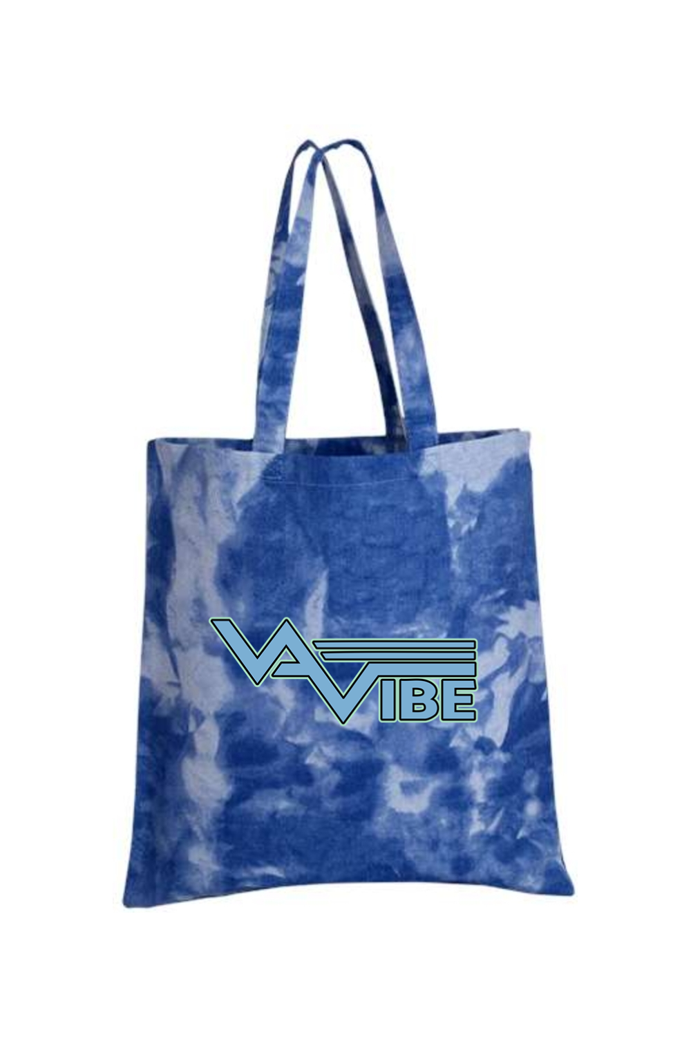 VA Vibe Softball DTF Tie-Dyed Canvas Bag