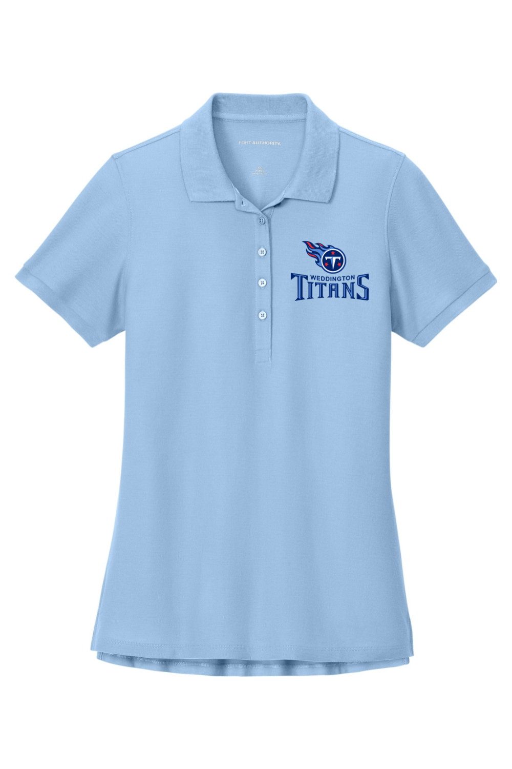 Weddington Titans Football DTF Women's Wearever Signature Pique Polo