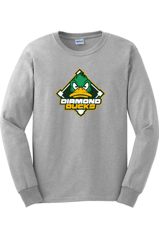 Diamond Ducks Ultra Cotton Cotton Long Sleeve T-Shirt