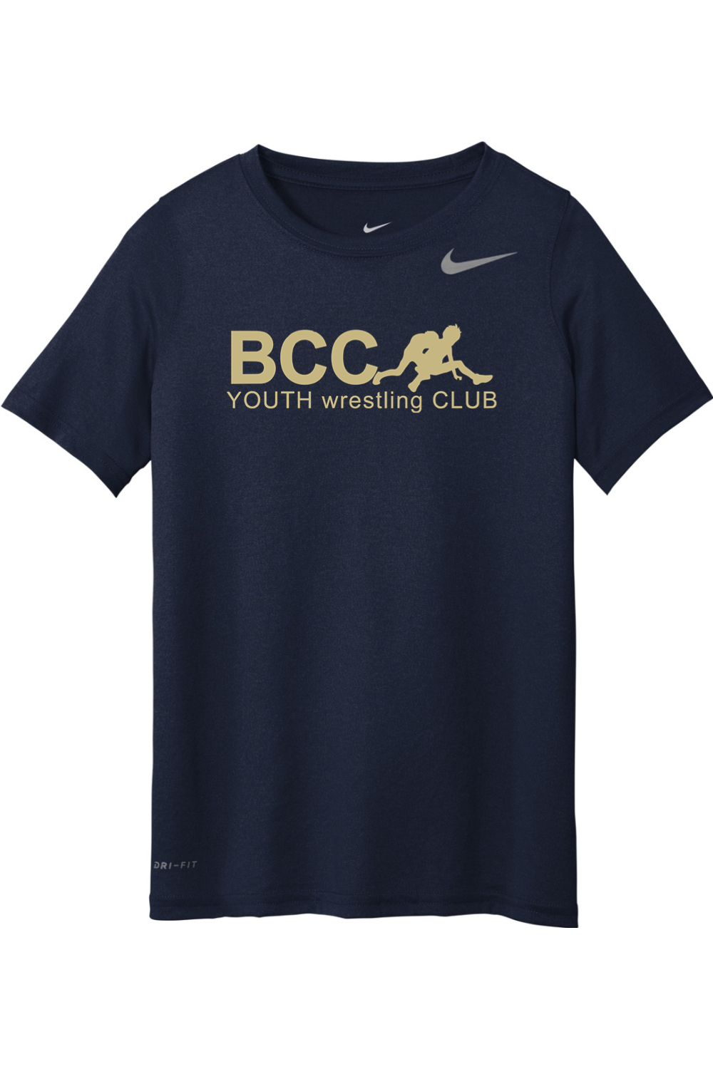 BCC Youth Wrestling Nike YOUTH Team rLegend Tee
