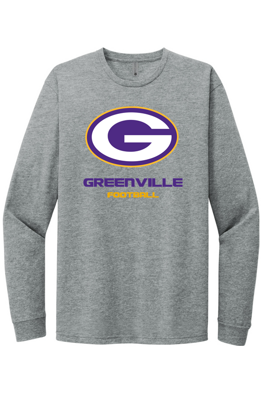Greenville Football CVC Long Sleeve Tee