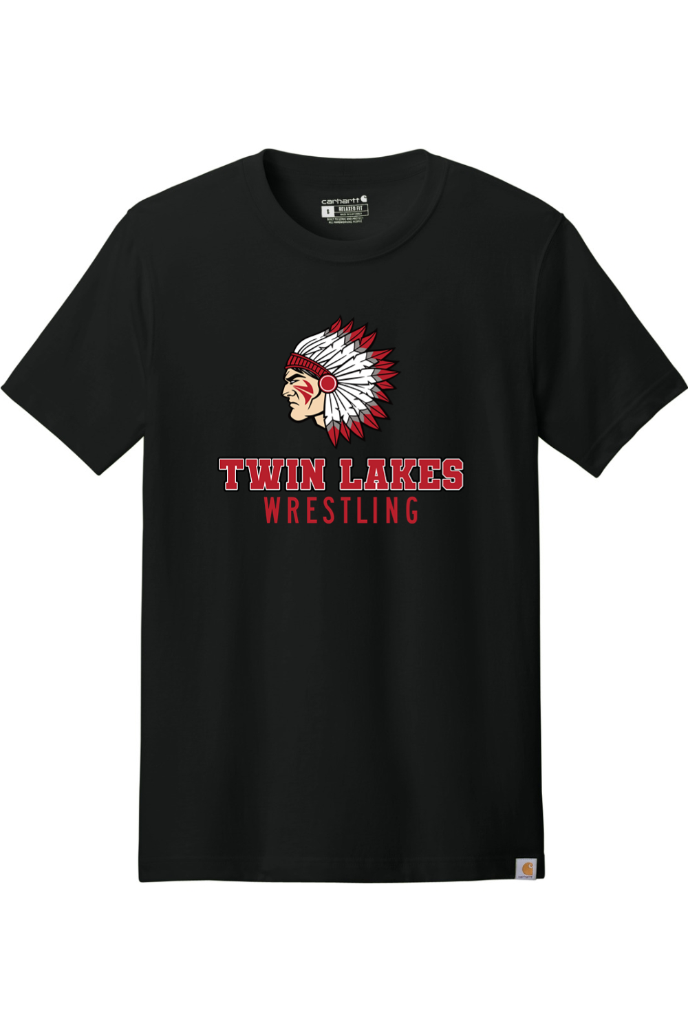 Twin Lakes Wrestling DTF Carhartt Short Sleeve T-Shirt
