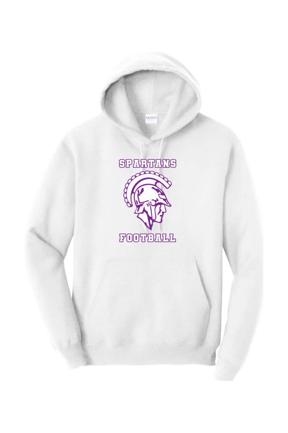 Spartans Football DTF Heavy Blend Hooded Sweatshirt