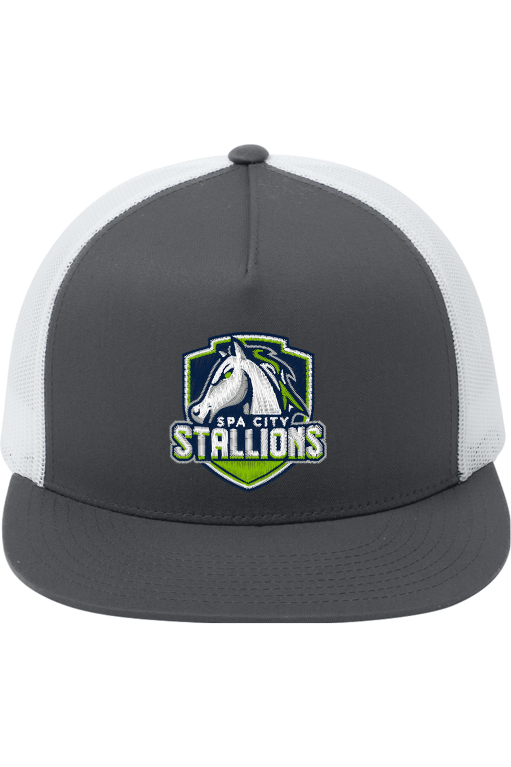 Spa City Stallions 5-Panel Classic Trucker Mesh Back Cap (Fulfill)