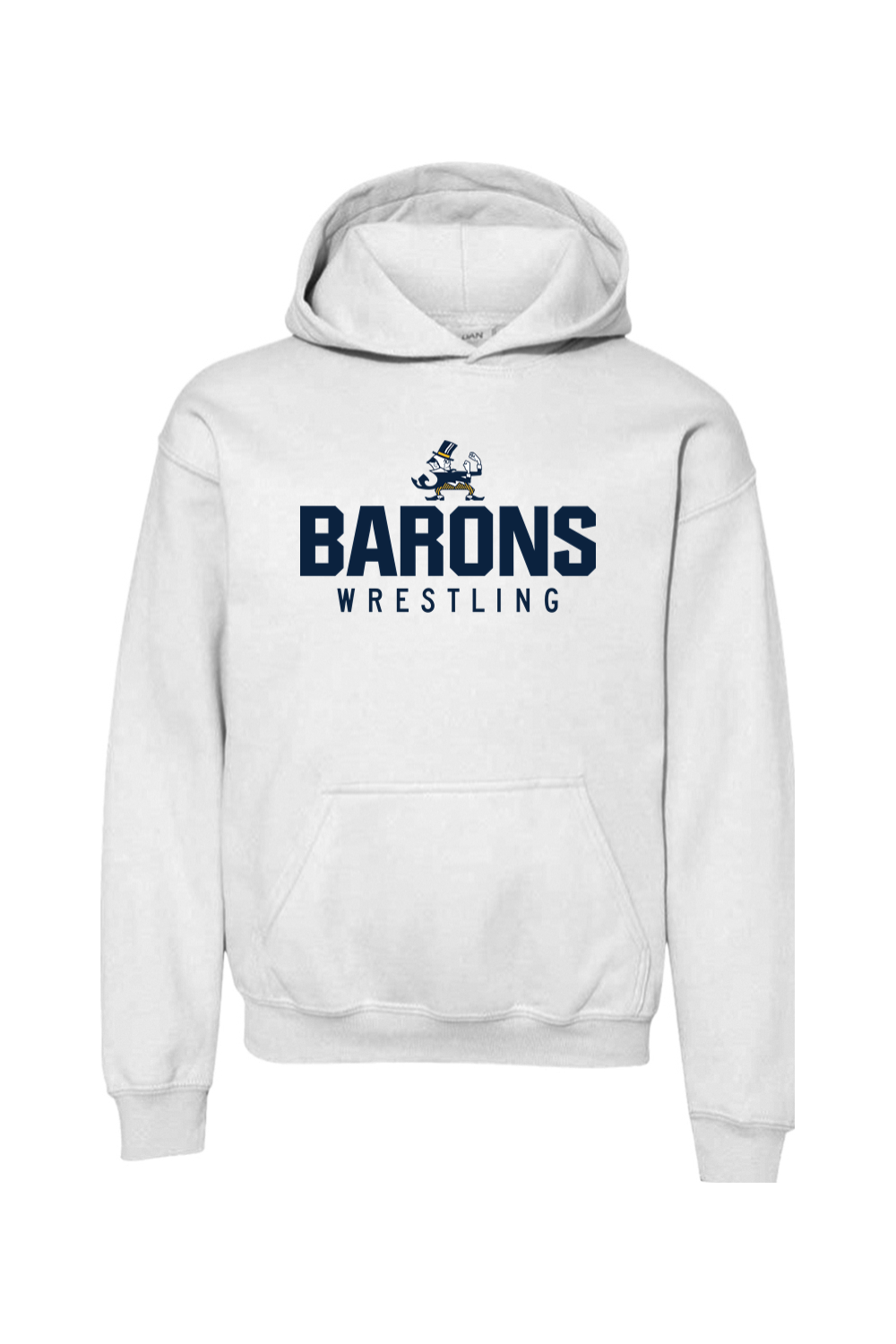B-CC Wrestling DTF Youth Heavy Blend Hooded Sweatshirt