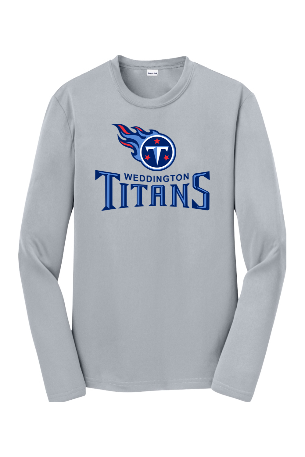 Weddington Titans Youth Long Sleeve Performance Tee