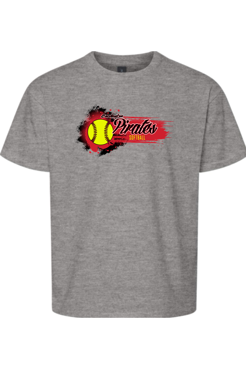 Cardington Pirates Softball DTF Youth Softstyle T-Shirt
