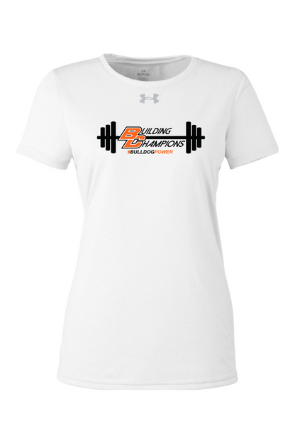 Bulldog Power DTF Under Armour Ladies' Team Tech T-Shirt