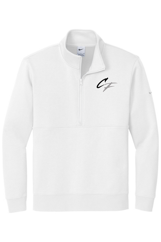 CF Scouts Baseball DTF Nike Club Fleece Sleeve Swoosh 1/2-Zip