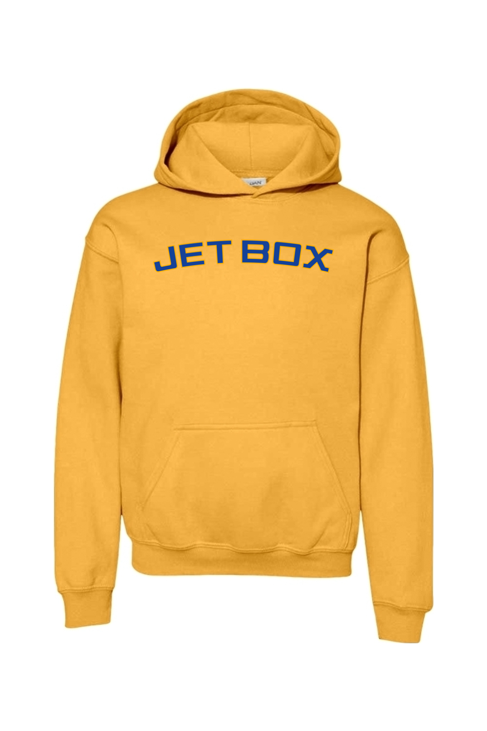 Jet Box Baseball DTF Youth Heavy Blend Hooded Sweatshirt