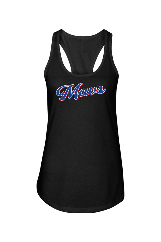 Maverick Manchester Baseball Ladies Racerback Tank