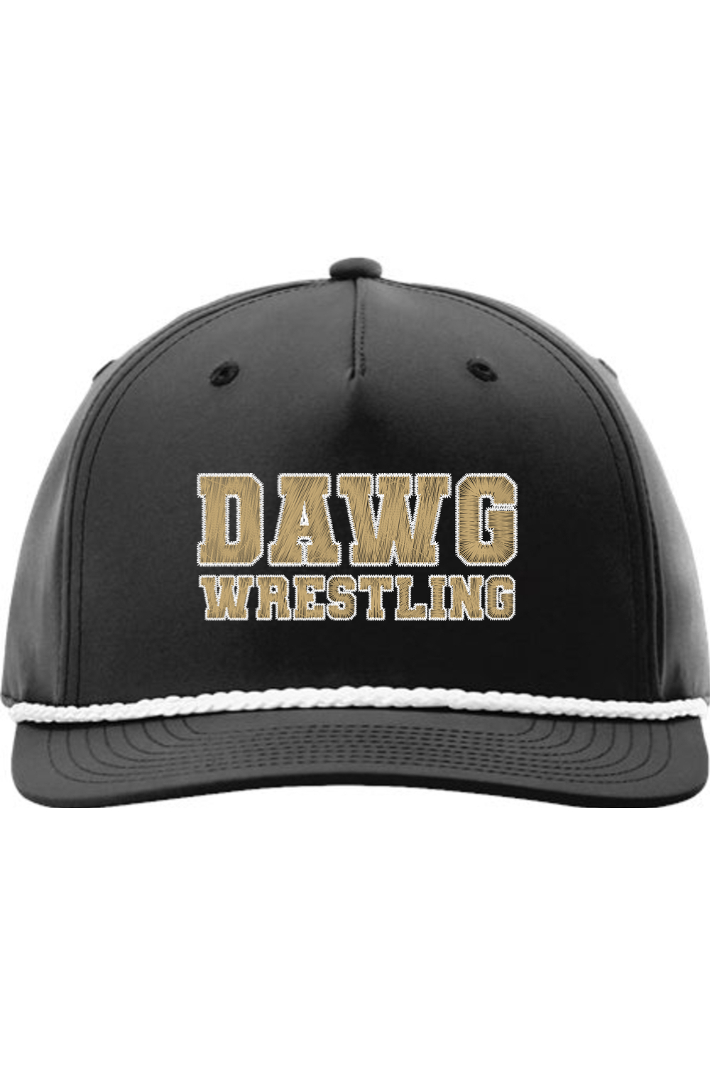 Otsego Middle School Wrestling Embroidered Richardson Five Panel Classic Rope Cap